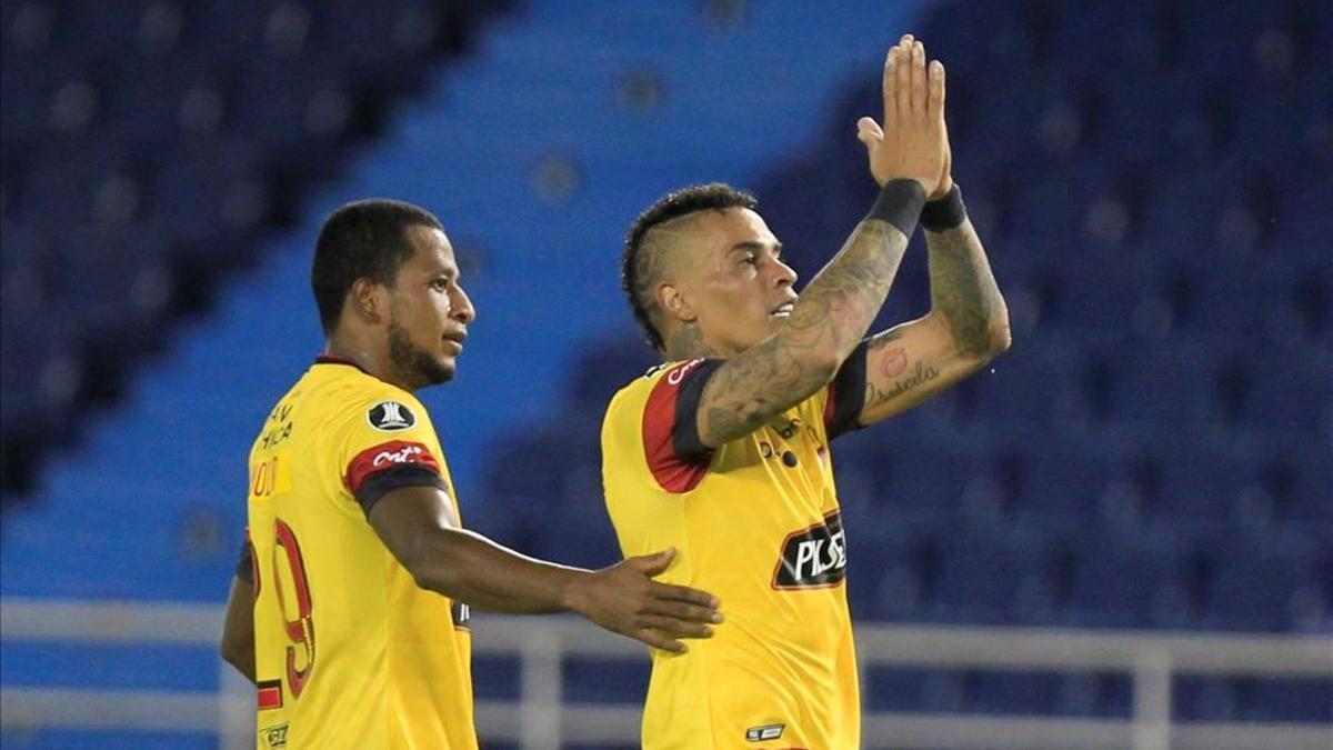 Barcelona de Ecuador sumó sus tres primeros puntos en la Copa Libertadores