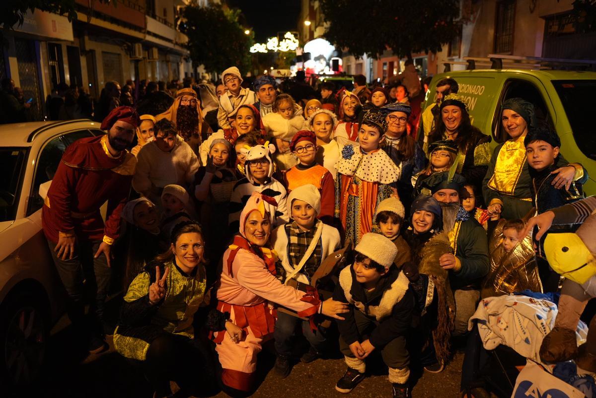 La Cabalgata de Reyes de Ciudad Jardín, en imágenes