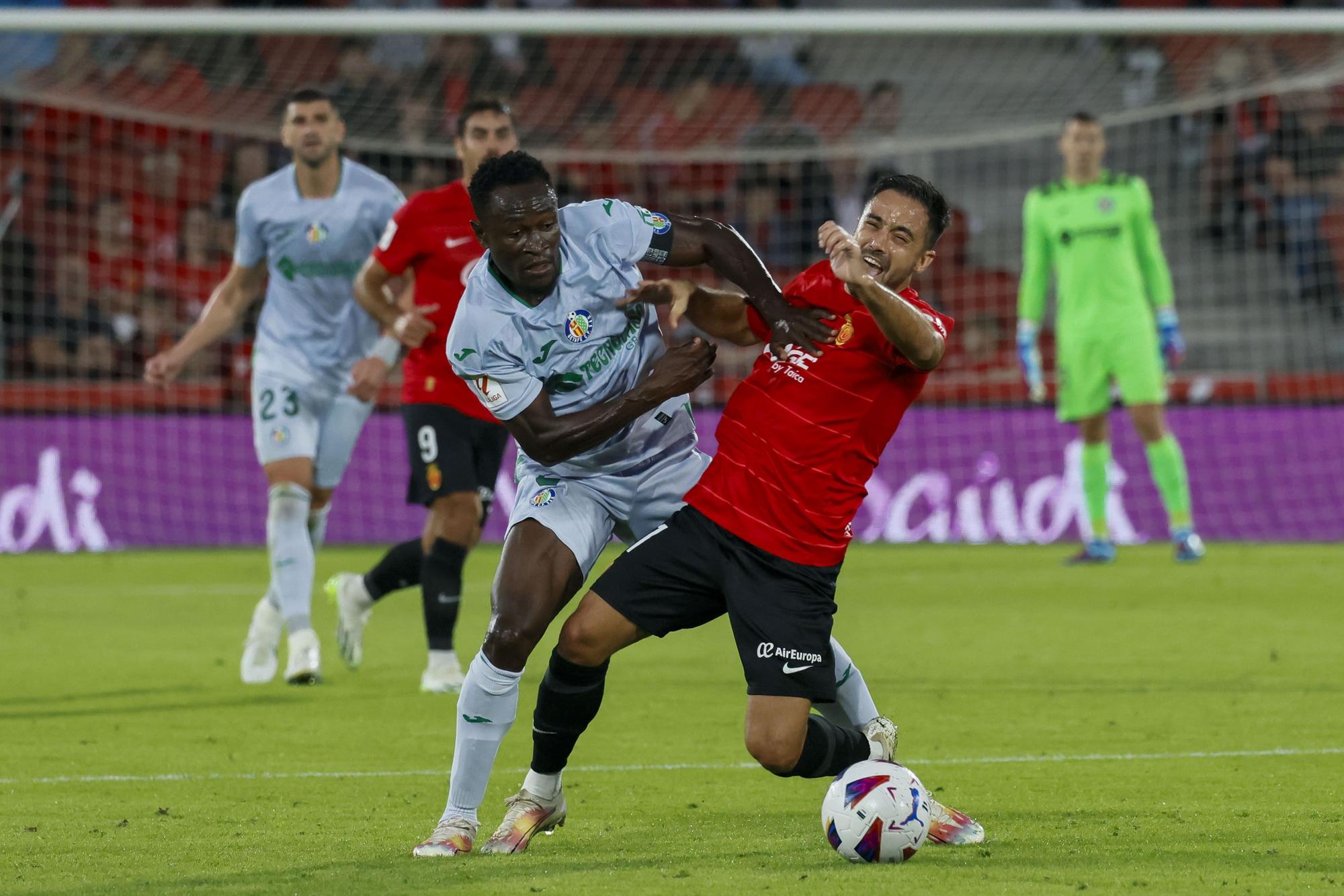 Mallorca y Getafe empatan 0-0 en la primera parte