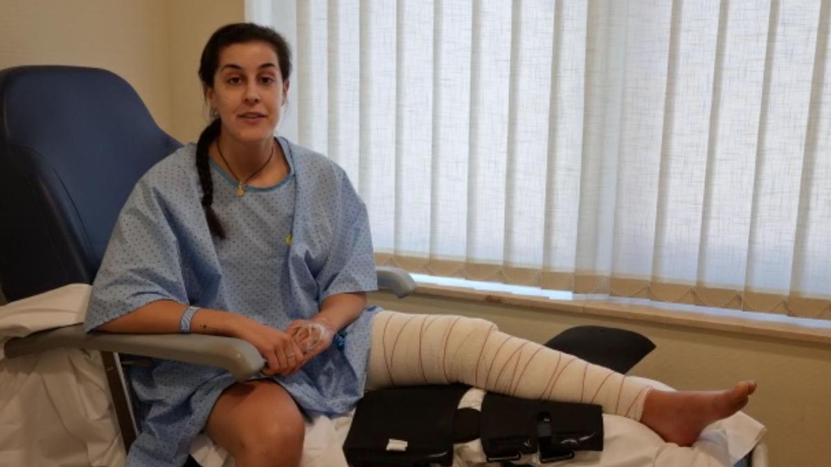 Carolina Marín manda un tranquilizador mensaje tras ser operada