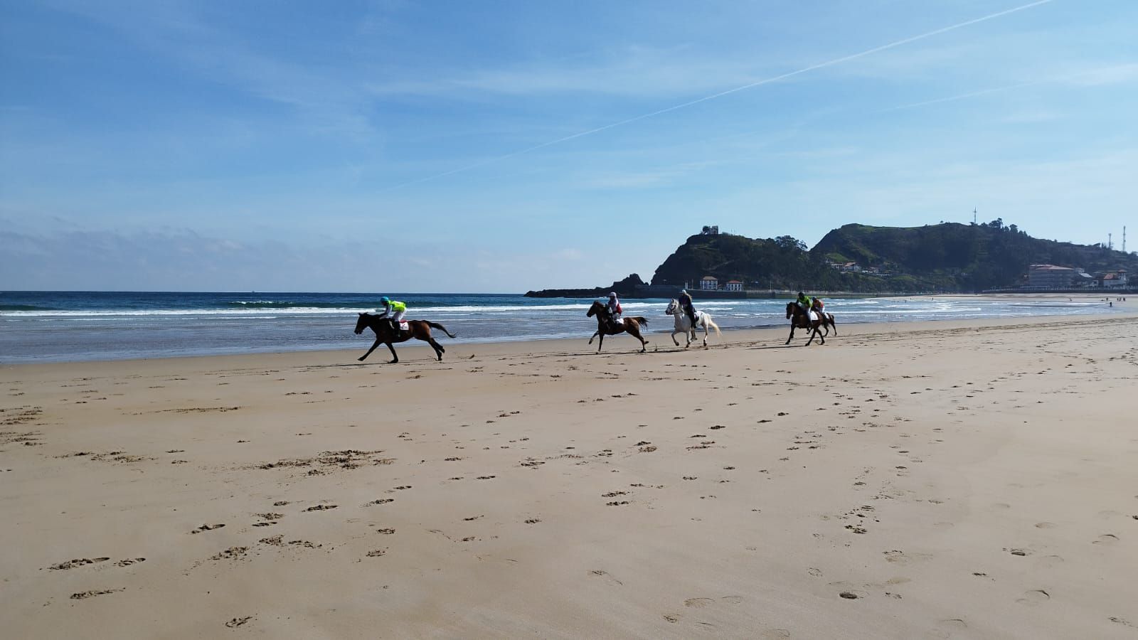 Carreras de caballos playa