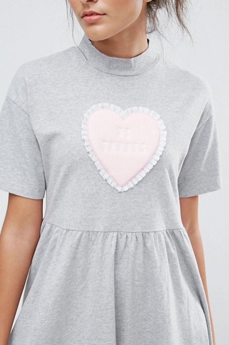 Vestido camiseta de Lazy Oaf