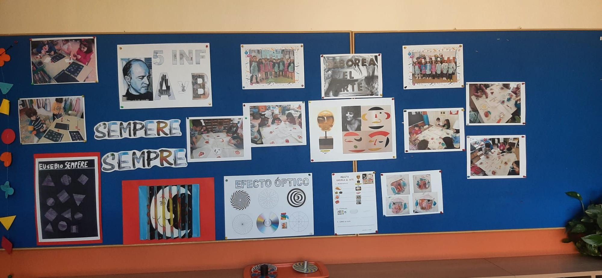 Homenaje a Sempere en el colegio La Aneja de Alicante