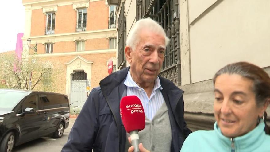 Mario Vargas Llosa confirma que su última novela va dedicada &quot;a Patricia&quot; íntegramente