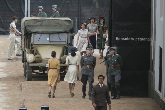 RODAJE DE LA PELÍCULA "ALLIED"