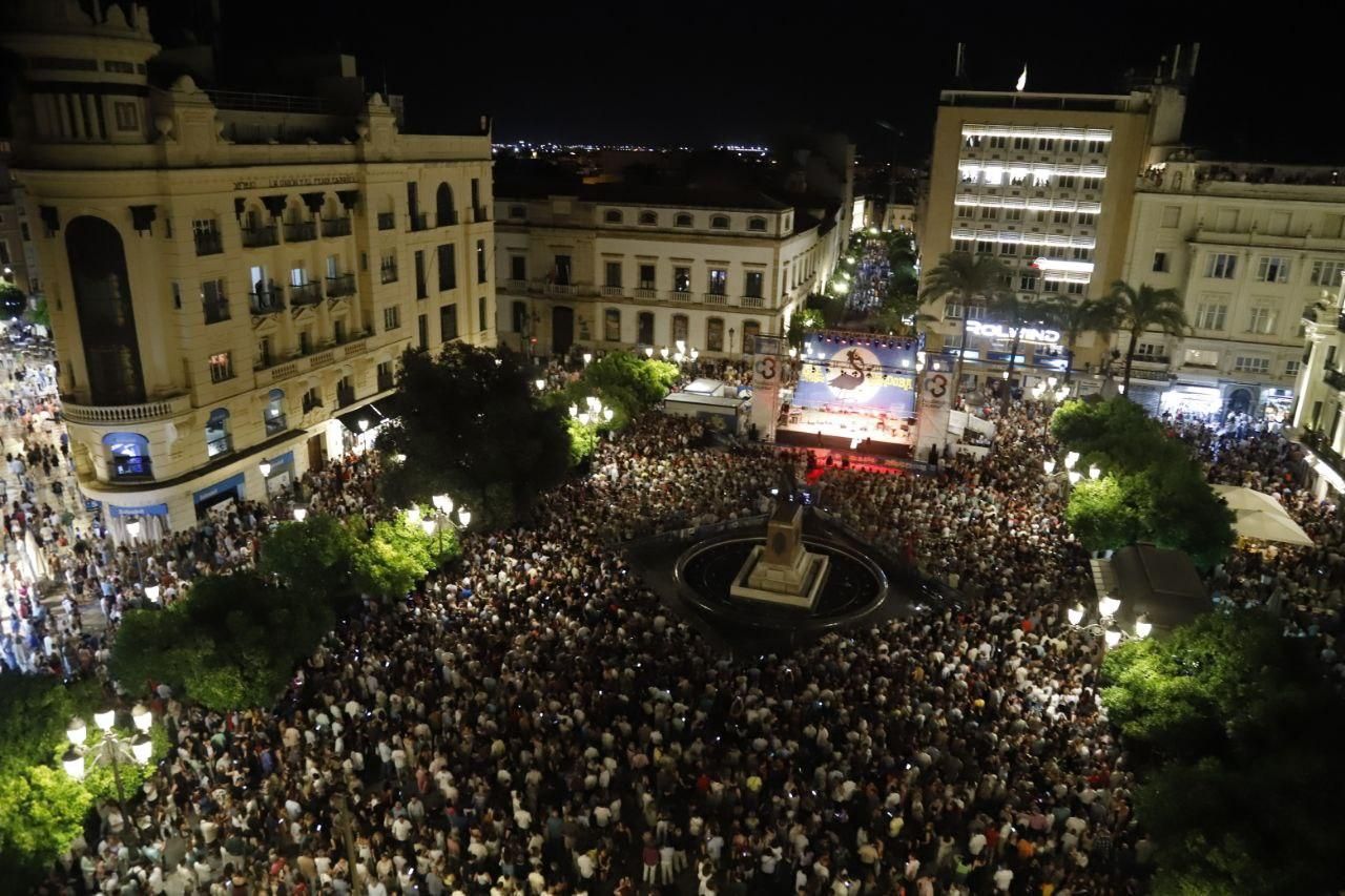 El concierto de José Mercé en la Noche Blanca del Flamenco, en imágenes