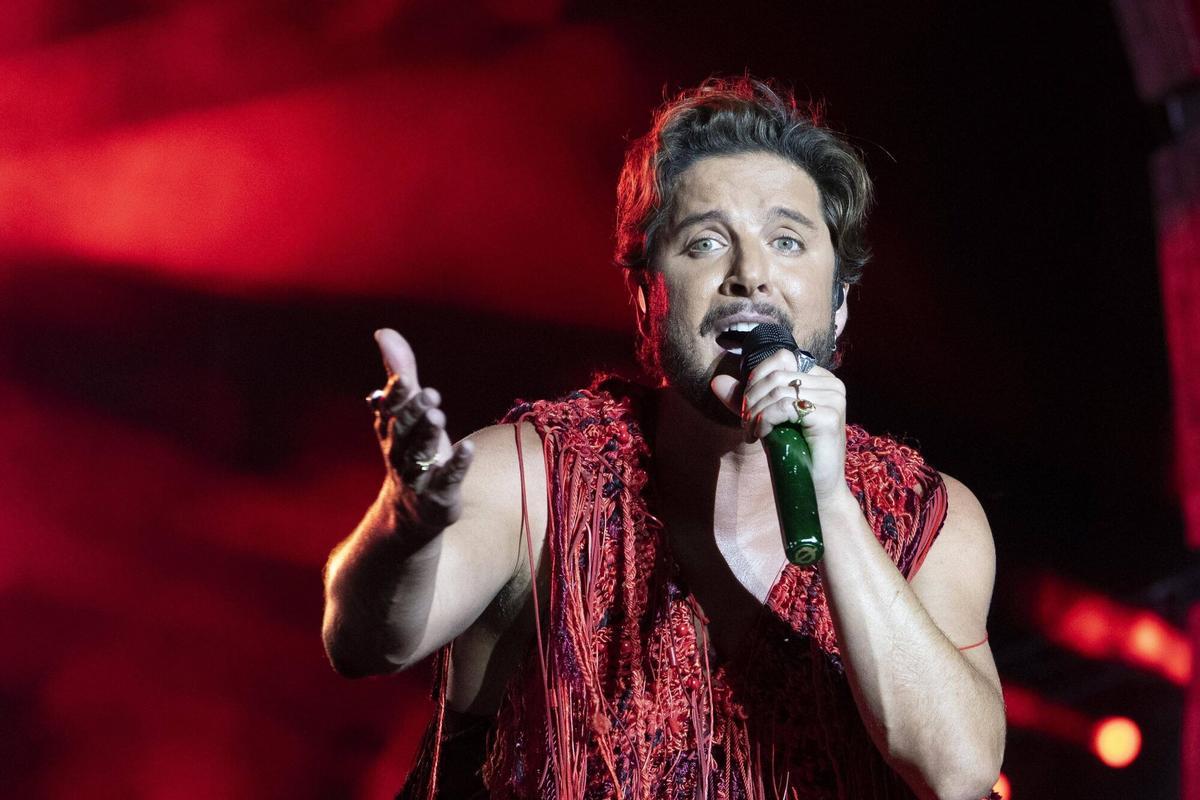 Manuel Carrasco toca en el Palau Sant Jordi dentro de su gira Salvaje