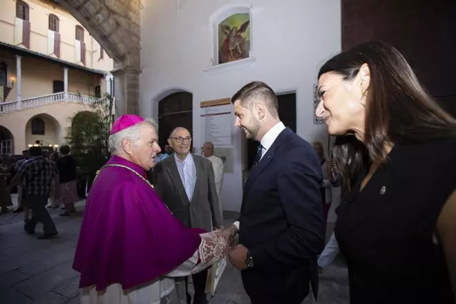 Así ha recibido Gandia las reliquias del patrón San Francisco de Borja