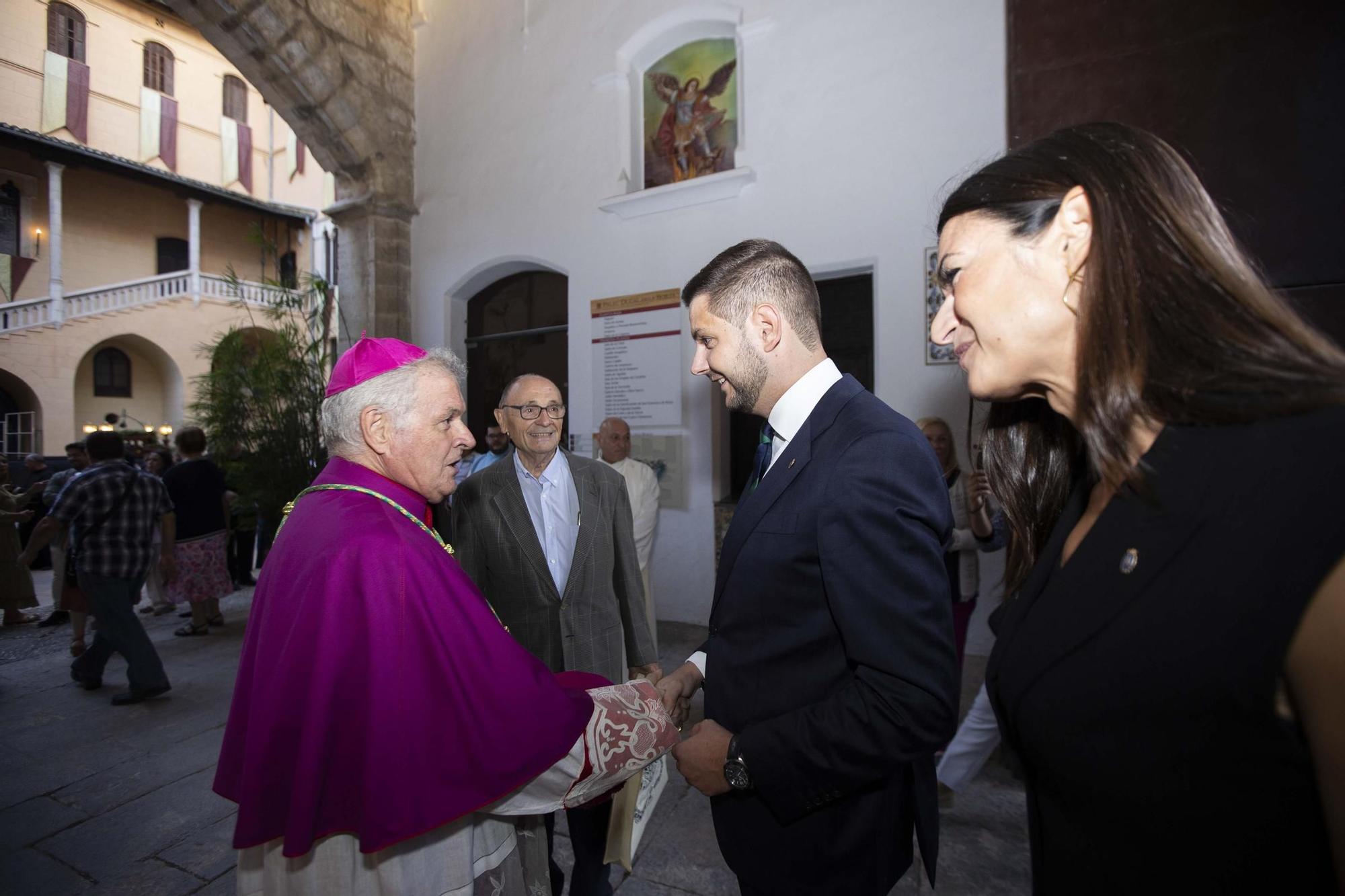 Así ha recibido Gandia las reliquias del patrón San Francisco de Borja