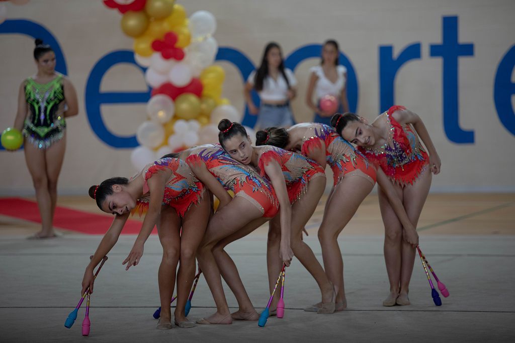 Campeonato regional de gimnasia rítmica en Los Alcázares