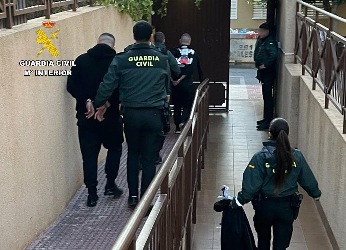 Un momento de los arrestos de la bautizada como operación 'Mango'.