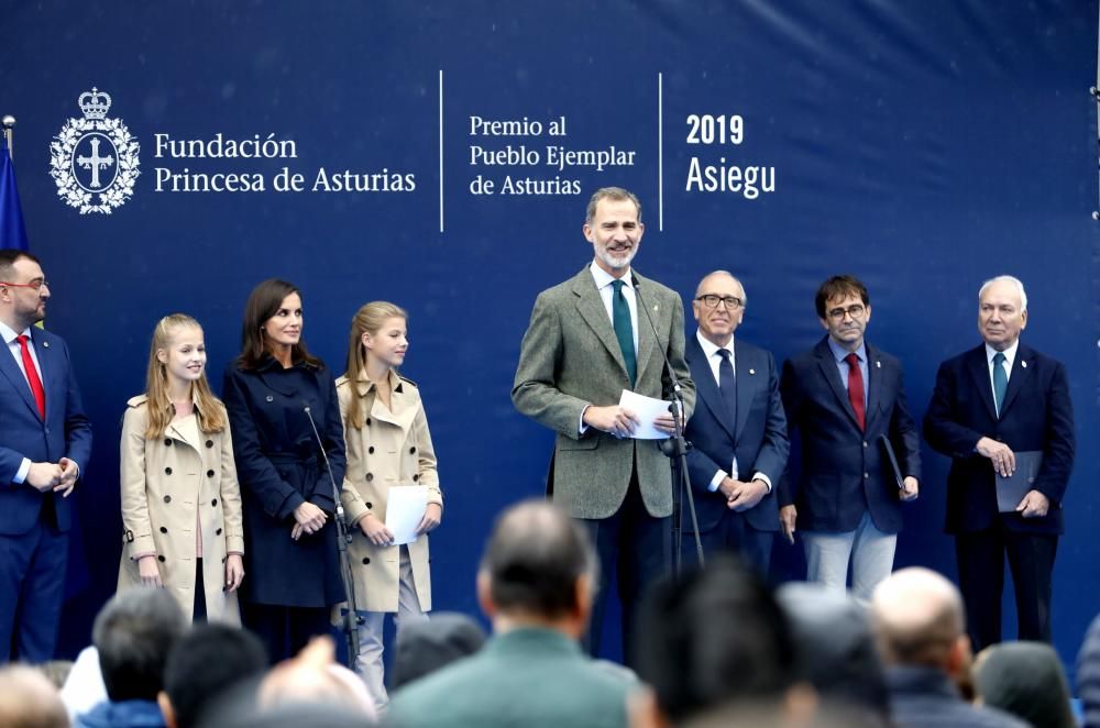 Un día histórico para Asiegu, Pueblo Ejemplar 2019