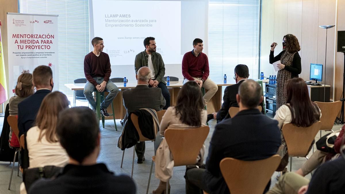 Presentación de la última edición del programa Llamp AMES.