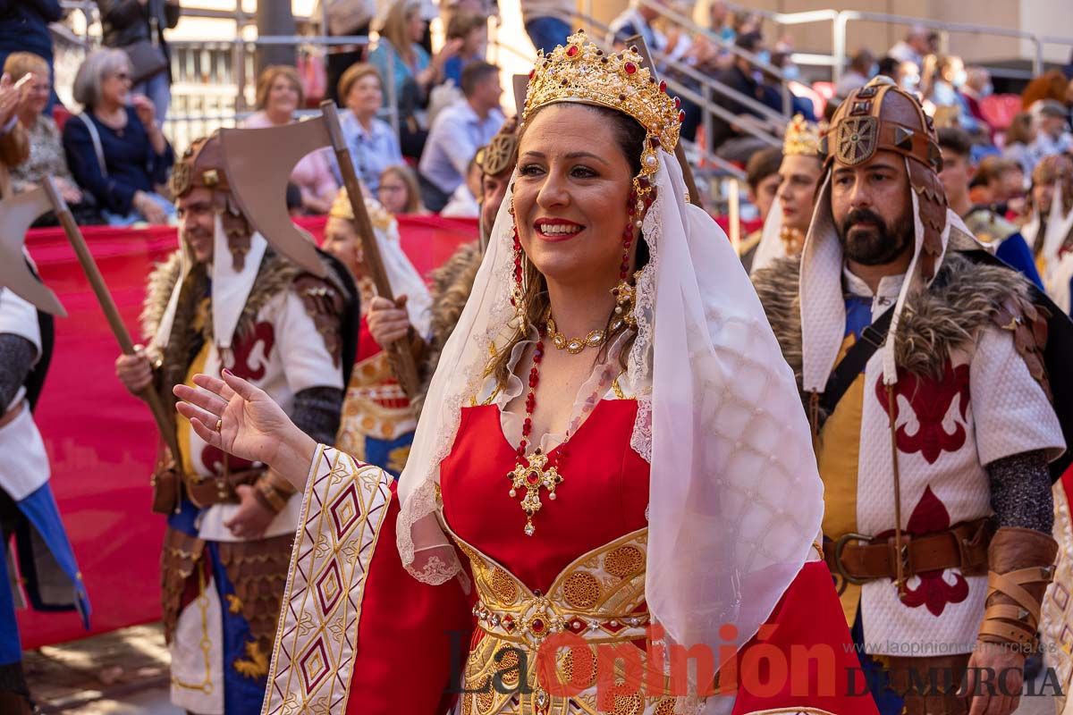 Procesión de subida a la Basílica en las Fiestas de Caravaca (Bando Cristiano)