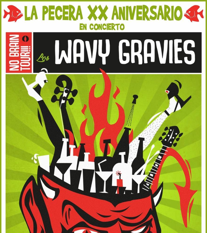 XX Aniversario de La Pecera con Los Wavy Gravies