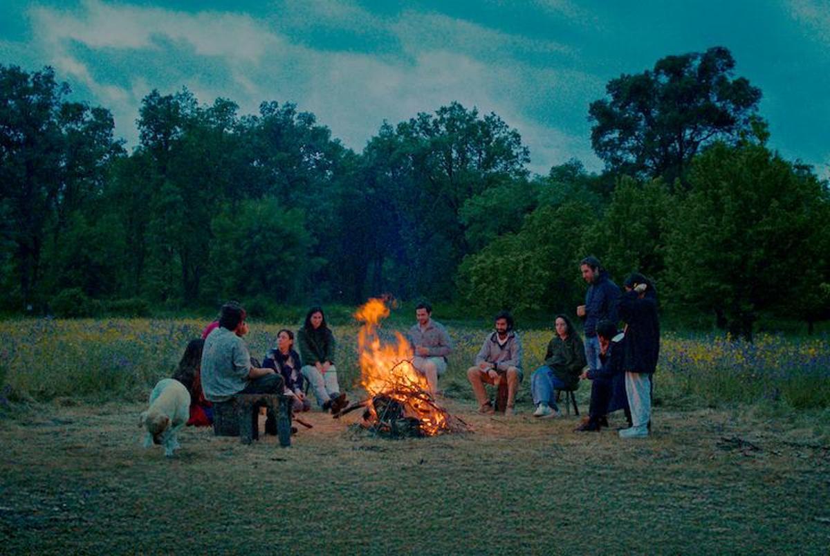 Una escena de la cinta que narra la historia del grupo.