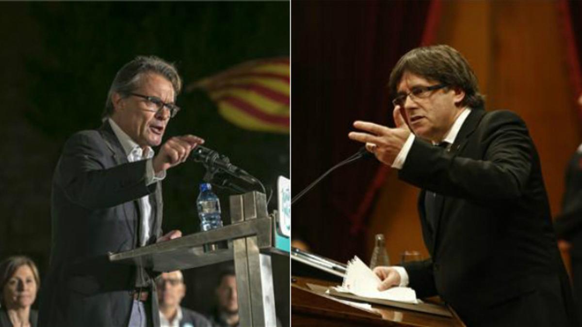 Artur Mas y Carles Puigdemont