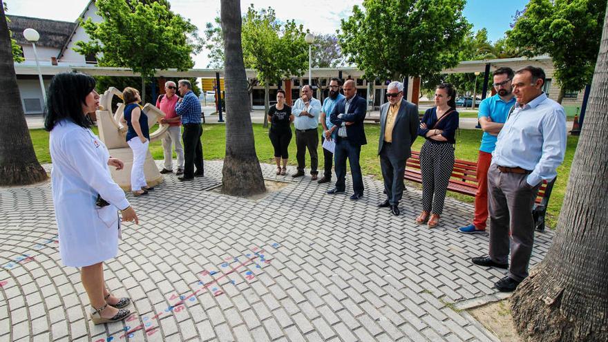 Alcaldes de la Vega, en una reciente visita al Mudic