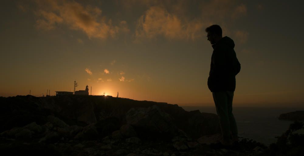 Las preciosas imágenes que dejan los faros de Asturias