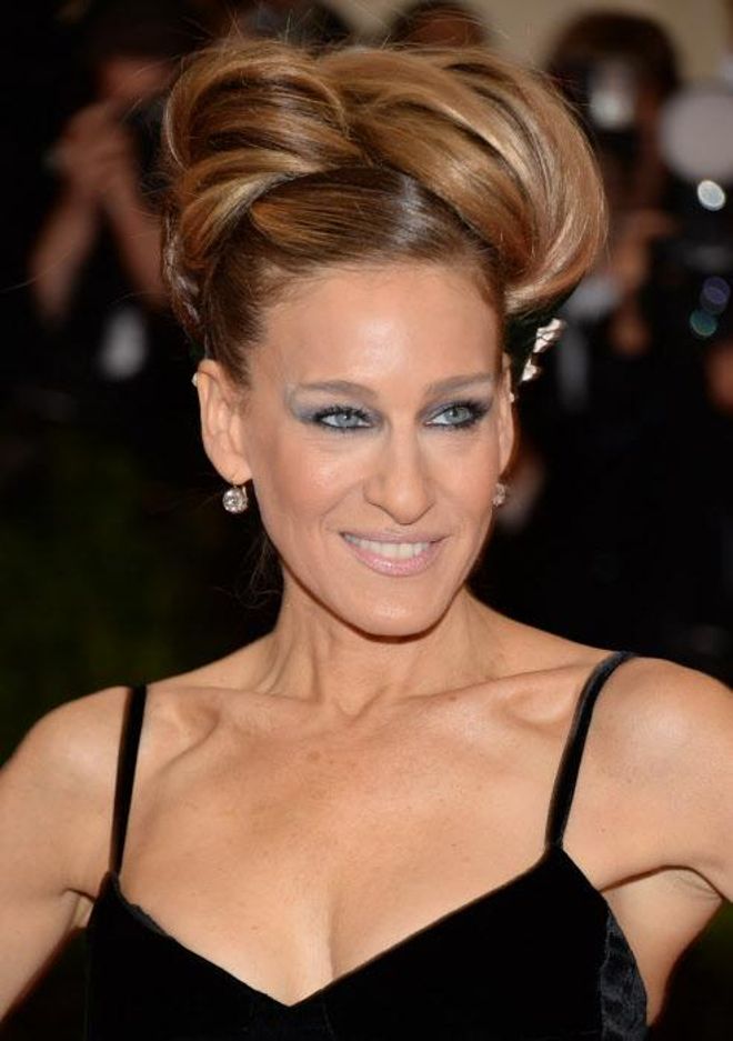 Los recogidos más famosos del MET: Sarah Jessica Parker, 2014.
