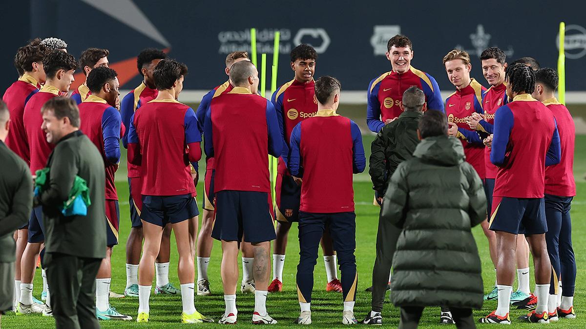 El Barça confía en ganar la Supercopa