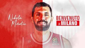 Mirotic ficha por el Olimpia Milano