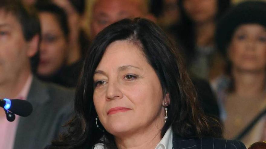 Ana Cosmen, presidenta del tribunal del examen.