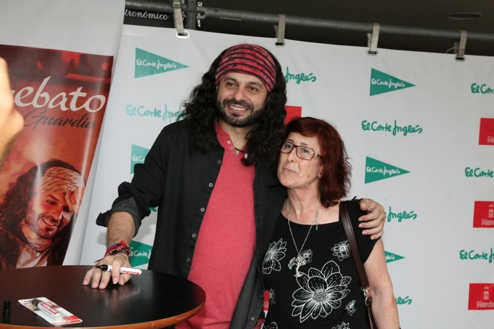 Firma de discos de El Arrebato en El Corte Inglés de Murcia