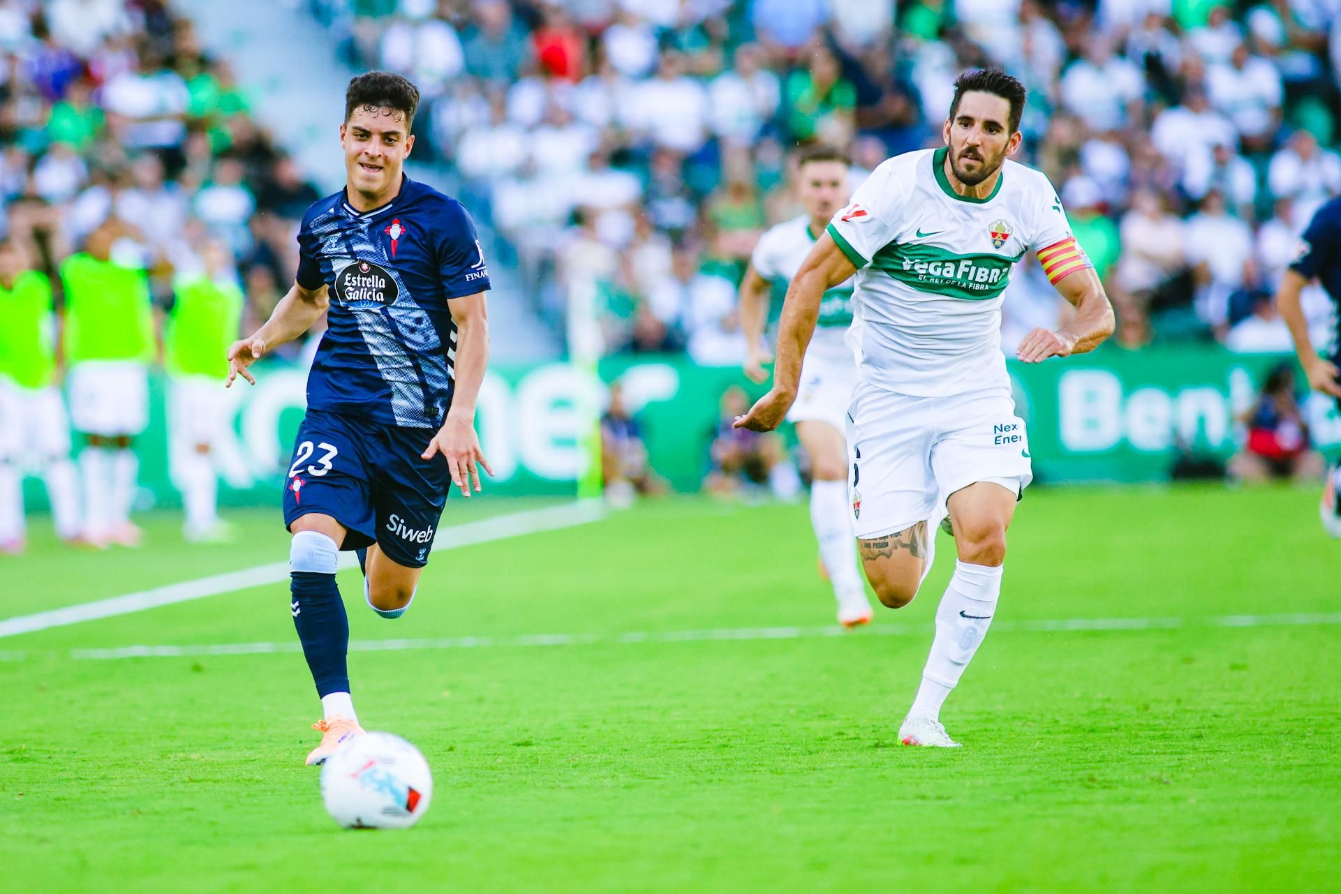 Las imágenes del Elche-Celta