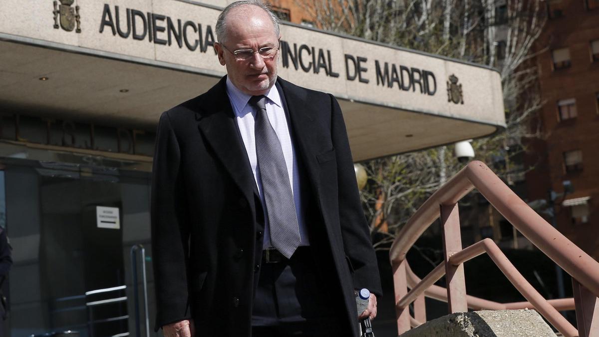 El exvicepresidente del Gobierno, Rodrigo Rato.