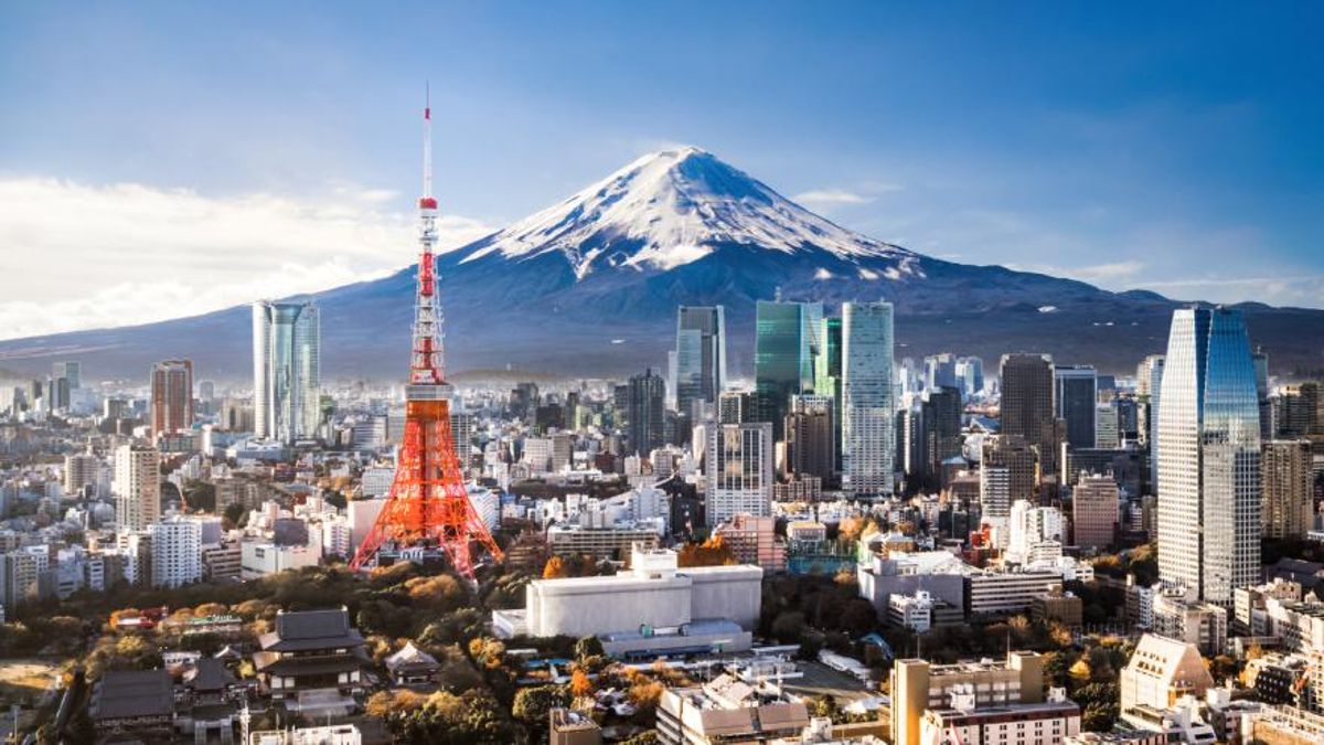 Tokio y el Fuji.