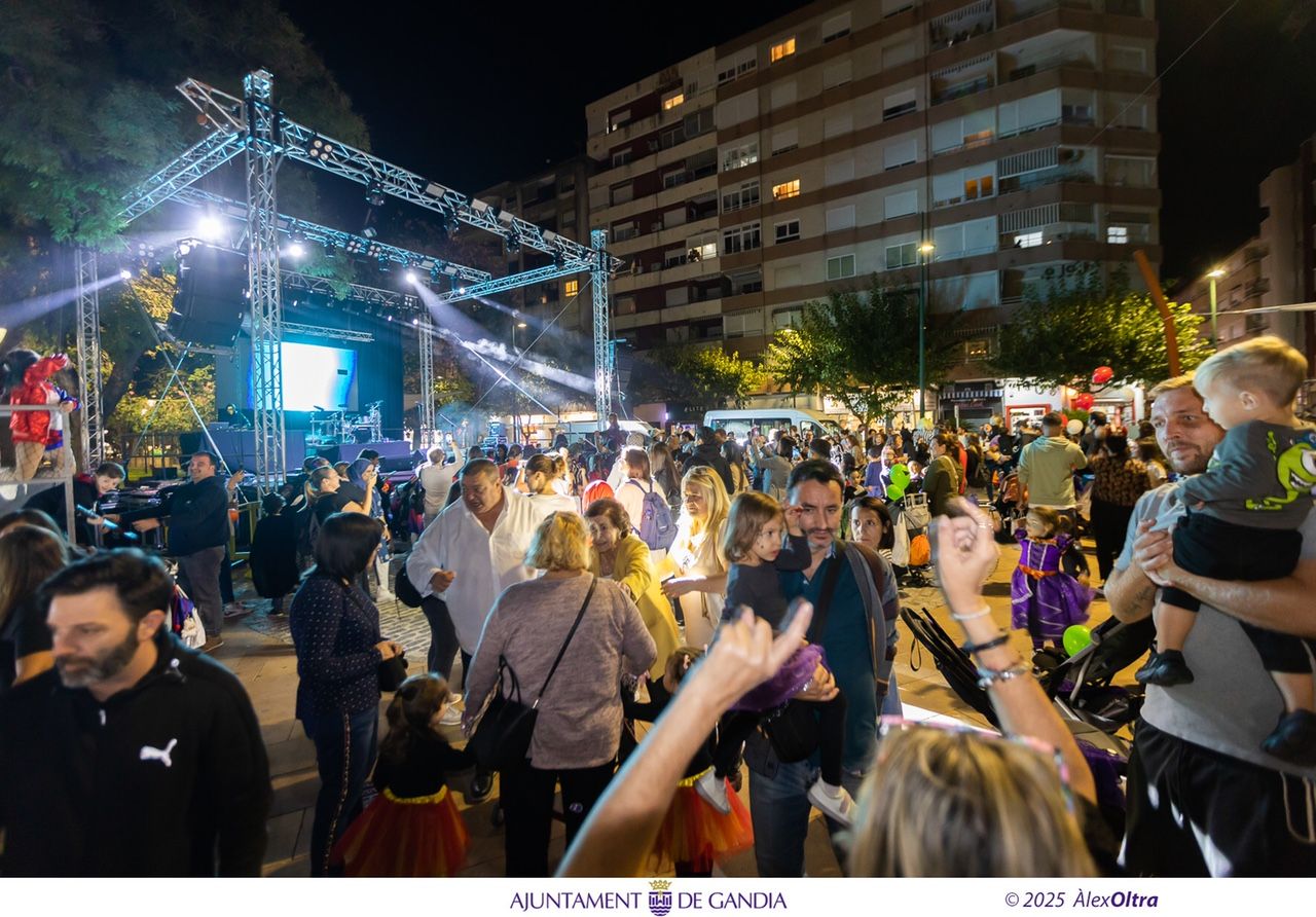 Halloween en el barrio de Corea de Gandia