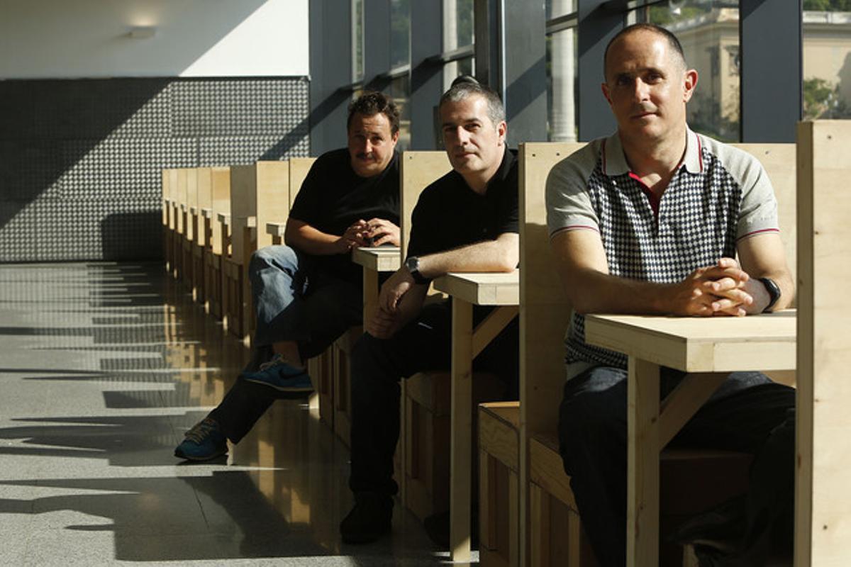 D’esquerra a dreta, els directors del Sónar, Sergi Caballero, Ricard Robles i Enric Palau. D’esquerra a dreta, els directors del Sónar, Sergi Caballero, Ricard Robles i Enric Palau.