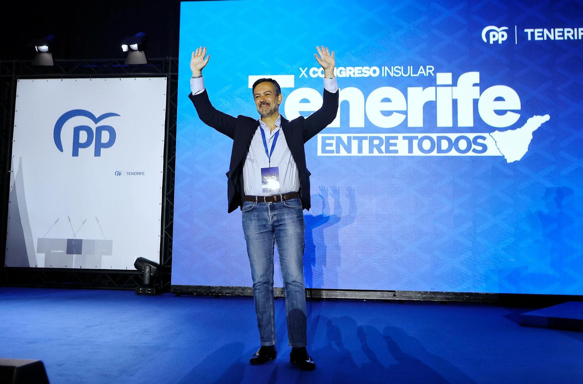 X Congreso Insular del Partido Popular, donde Lope Afonso ha sido elegido como presidente de los populares en Tenerife