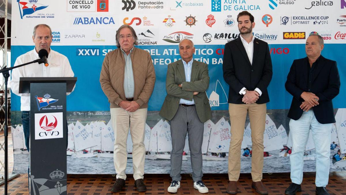 Presentación de la prueba en el Náutico.