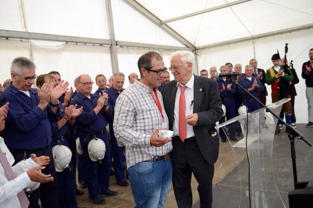 Homenaje al Padre Ángel en La Rebollada