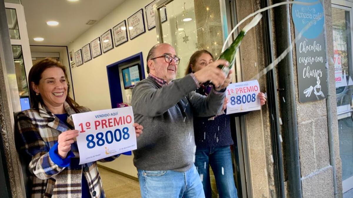 Ganadores del premio 'Gordo' de la Lotería de Navidad