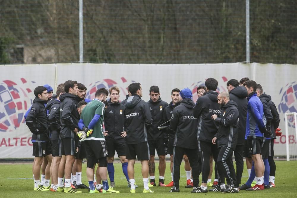 Entrenamiento del Real Oviedo