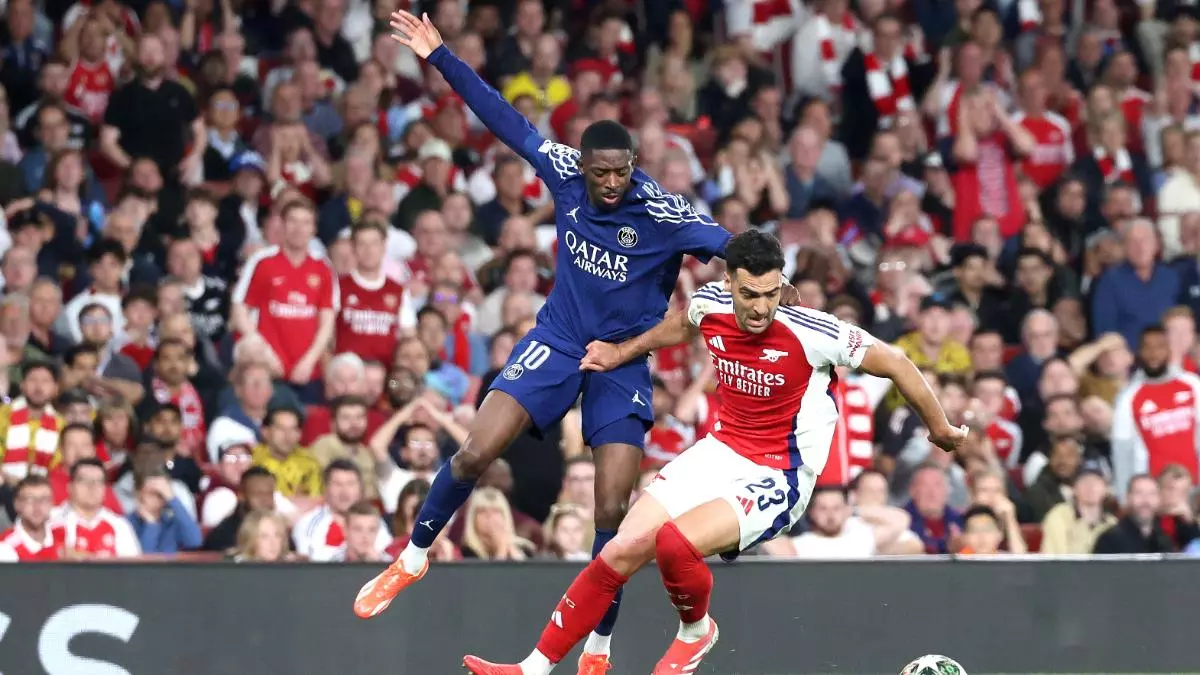 Demb谷l谷, la gran estrella: el top 10 de figuras del Arsenal-PSG