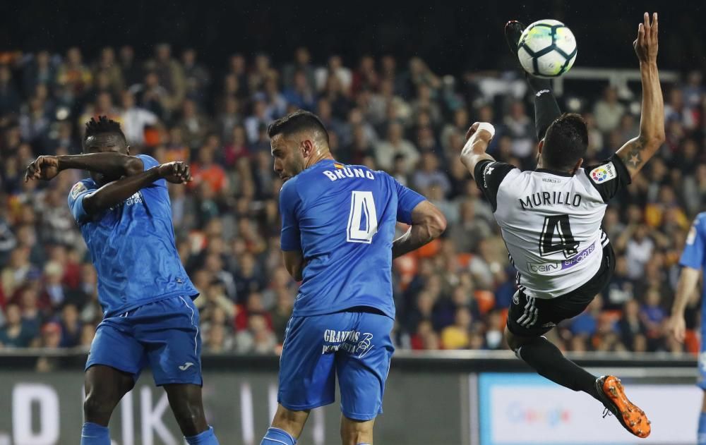 Valencia - Getafe, en imágenes