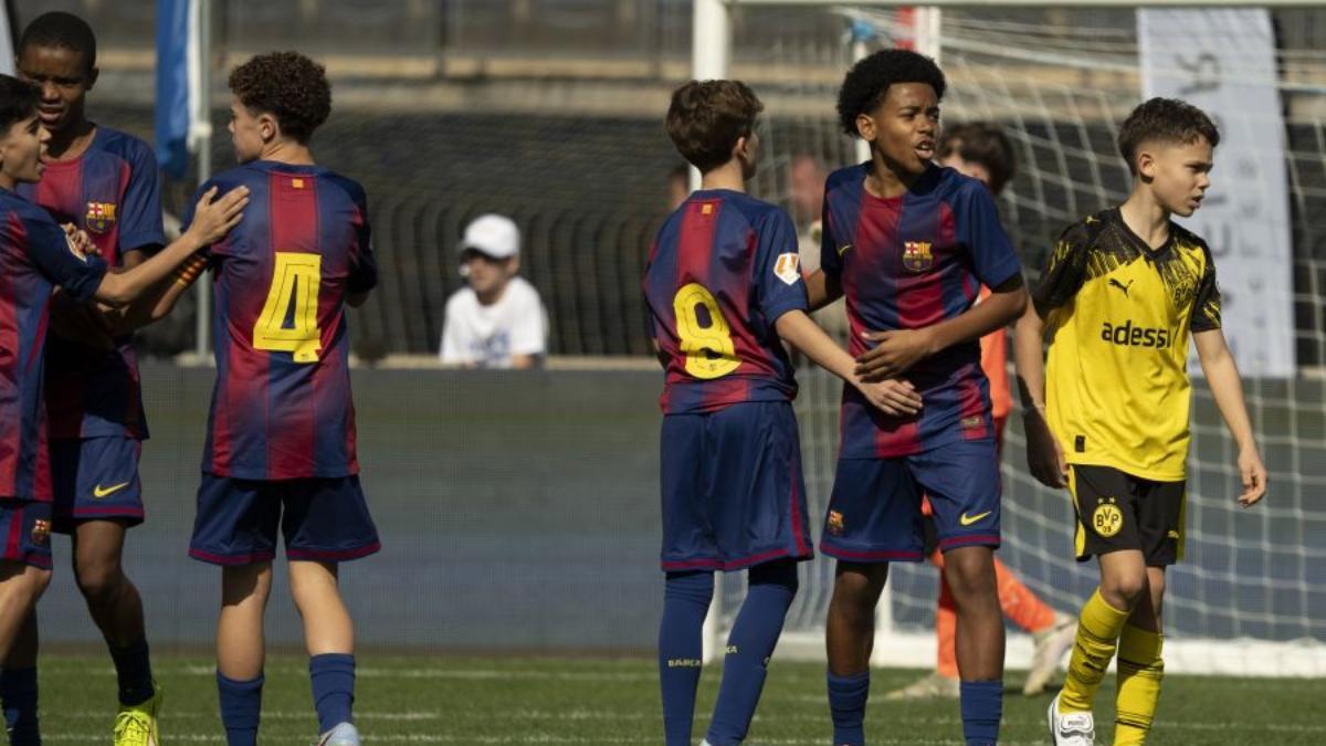 Jayden Espinal anotó el primer tanto culé en LaLiga FC Futures