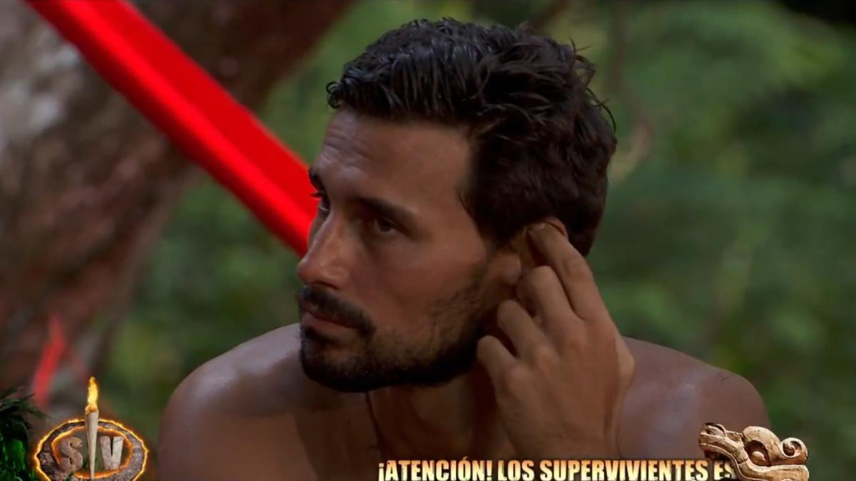 Jaime Astrain, en 'Supervivientes'