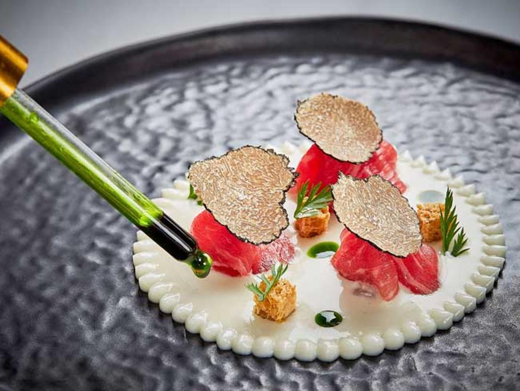 Una de las propuestas de la renovada cocina andaluza de "Lú cocina y alma"