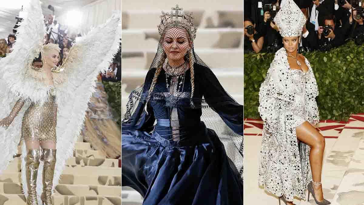 La gala del Museo Metropolitano (MET) de Nueva York, casi sinónimo de osadía en la moda, se atrevió hoy con la religión como tema central de su 70 aniversario.