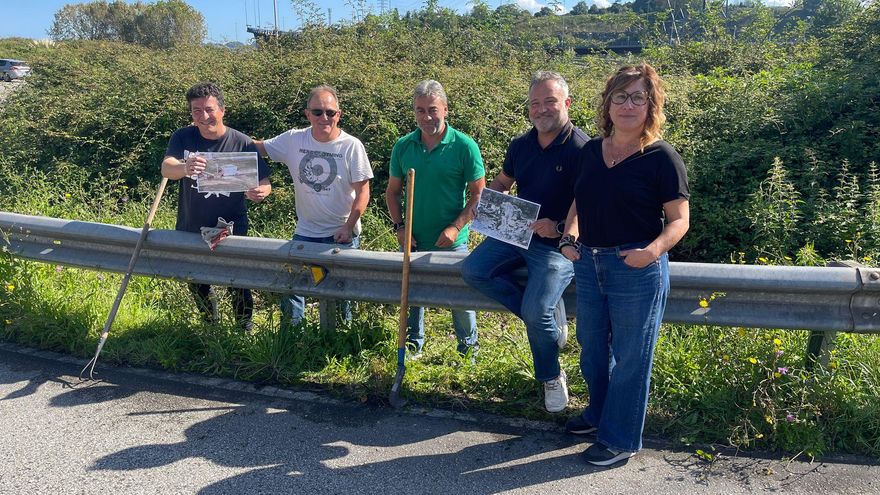 El PSOE denuncia  &quot;el abandono&quot; de la fuente de Contrueces
