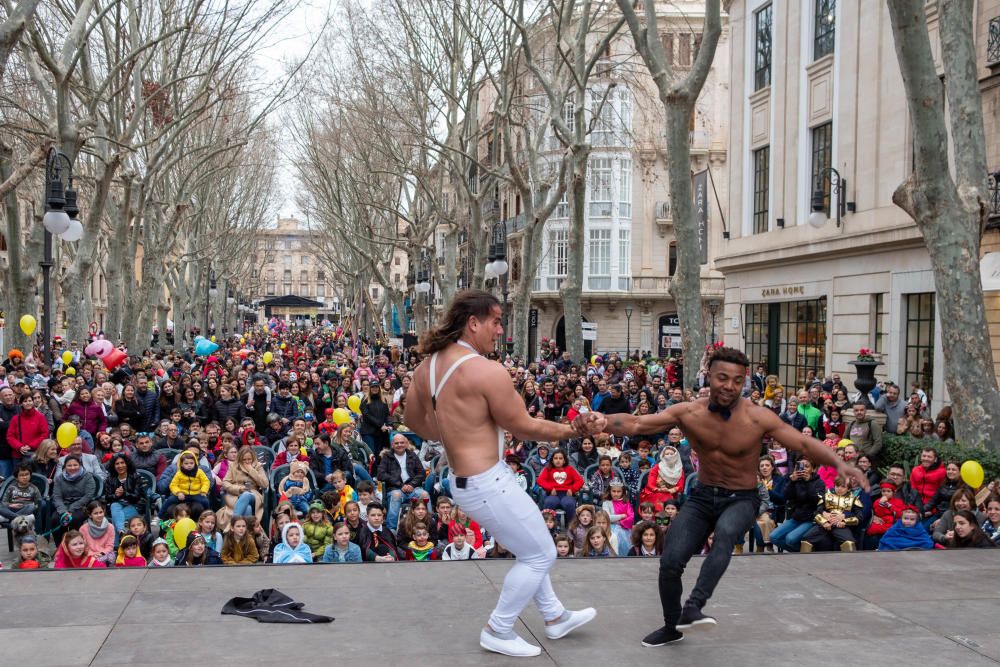 Carnaval: Palma se llena de gente un año más por Sa Rueta 2020