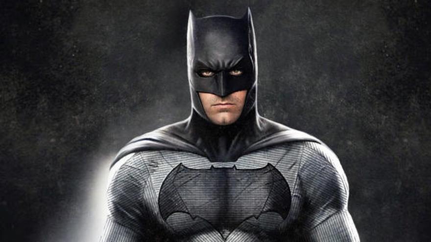 Ben Affleck caracterizado como Batman.