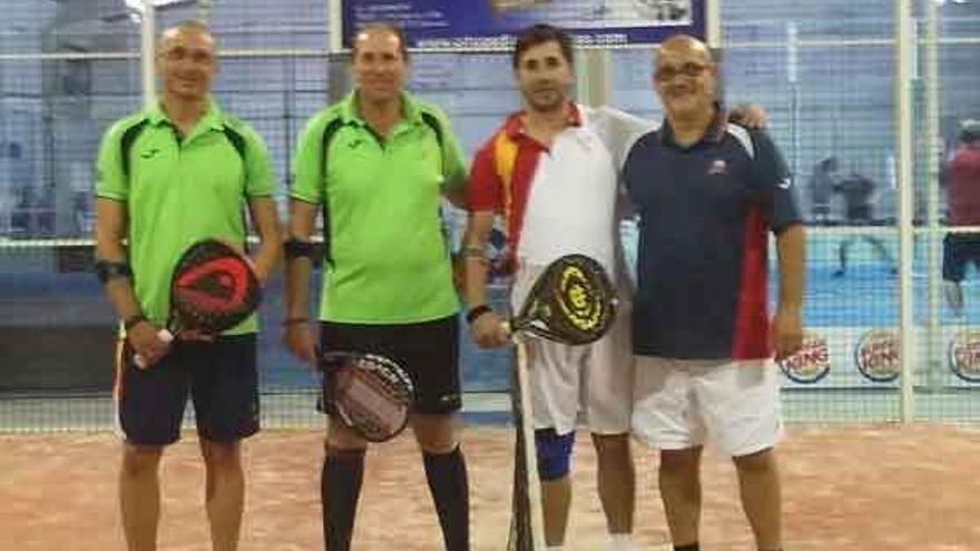 Carretero y Palmero ganan el torneo de pádel de la Guardia Civil