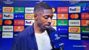 Dembélé, tras el pase del PSG a semifinales de Champions