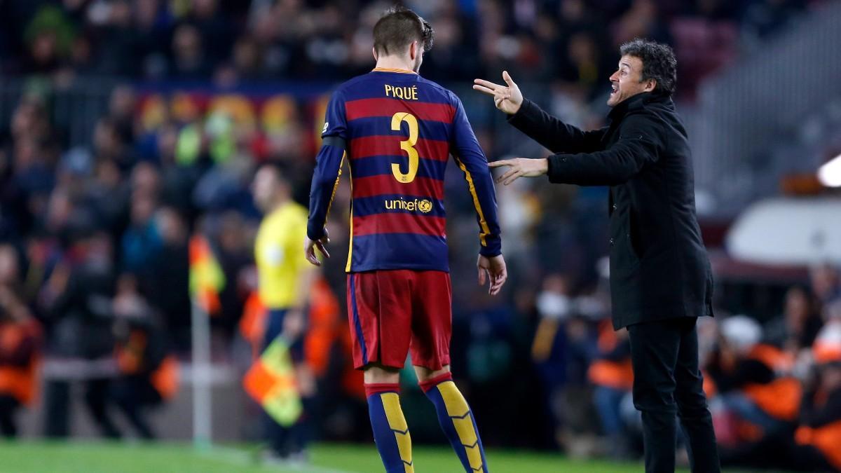 Luis Enrique y vuelta de Piqué a la selección: "Si él quiere y tiene ganas..."